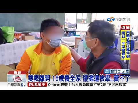 16歲撐家計賣方塊酥 網喊"新台幣下架"│中視新聞 20211208
