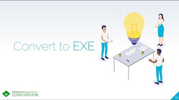 How to convert your powershell script to an portable executable file easily.