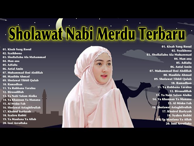 Lagu Sholawat ~ Sholawat Terbaru 2023 ~ Sholawat Nabi Merdu Penyejuk Hati class=