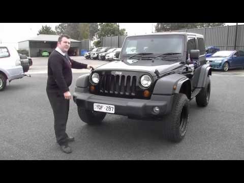 2007 Jeep Wrangler TJ Sport Softtop 2dr Man 6sp 4x4  MY06 REVIEW -  B4374 - YouTube