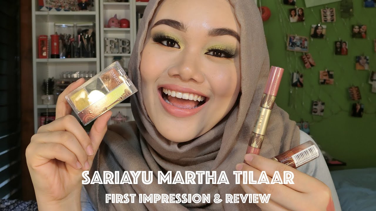 Sariayu Martha Tilaar Eyeshadow Lipstick First Impression And