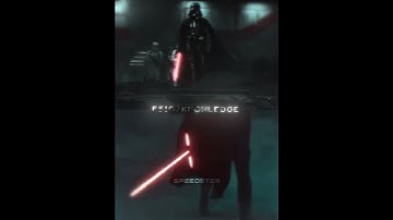 Darth Vader vs Kylo Ren #shorts #marvel #dc #starwars #edit #wis #comparsion #1v1