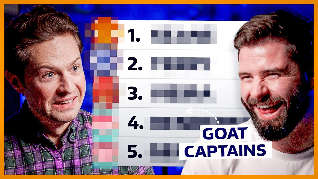 Tom Garratt & Rory Jennings CLASH over Premier League icon! | Ranking GOAT captains