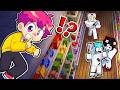 Thử Thách Thoát Khỏi SIÊU THỊ YOUTUBER QUÁI DỊ Trong Minecraft 🤣😱