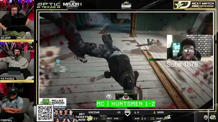 Scump & FormaL HYPED After OpTic Huntsmen ICE UP in the Challengers Cup! 🥶
