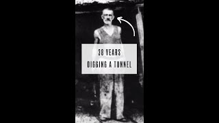 One Man Spent 38 Years Digging A Tunnel Resimi