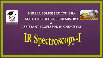 IR Spectroscopy (Organic) Part I, Modes of Vibration, Factors Affecting IR Frequency|| Chemakhilam