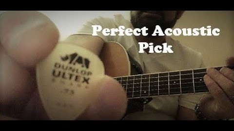 Elixir Strings plus Dunlop Pick - Perfect Acoustic Sound
