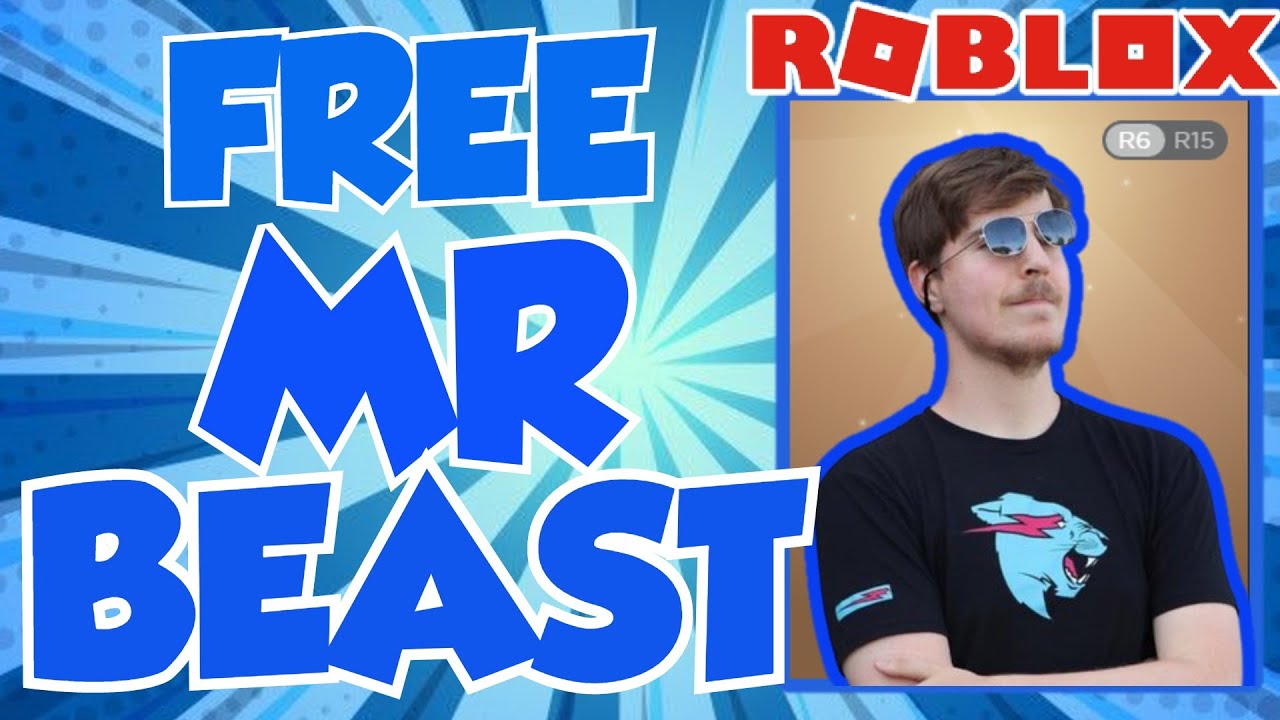 How To Make Mrbeast In Roblox For Free Youtube