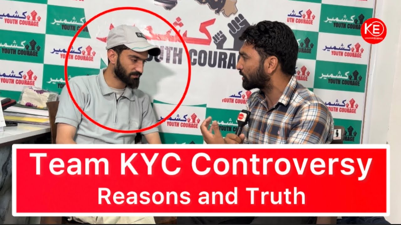Team KYC Controversy | Watch reaction of founder and Chairman of Kyc Musadiq Bashir on It