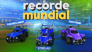Strelau, Kakabolamar E R2Xtreme Batendo Recorde Mundial De Vitórias No Rocket League