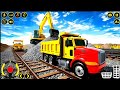 Massive Road Construction Work | JCB, Dumper & Road Roller in Action.