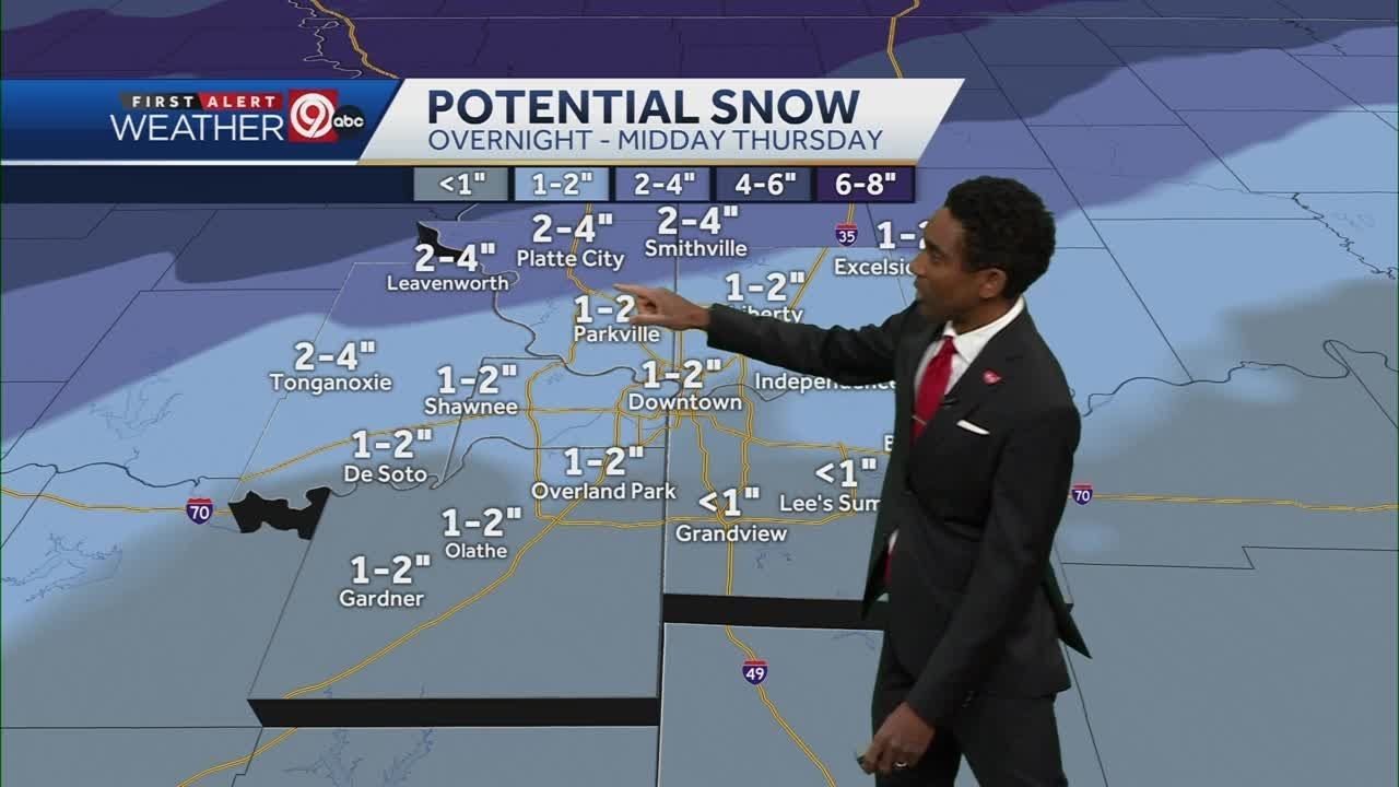 Wintry mix and snow on the way - YouTube