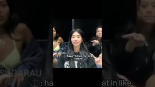 Dani With Her Finger Still Pointing At Sophia