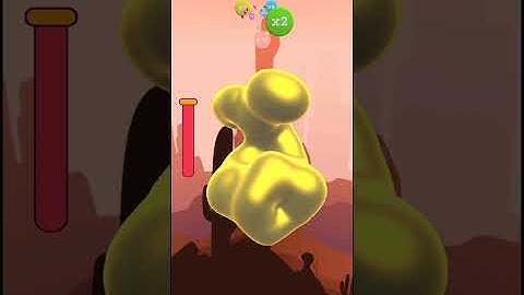 Blob Run 2 Walkthrough Gameplay ( Androdi, iOS ) #shorts