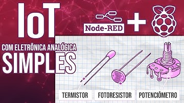 Eletrônica analógica com Node-RED, Raspberry Pi e MCP3008