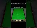 Calm mind, steady hand, perfect aim — that’s snooker magic