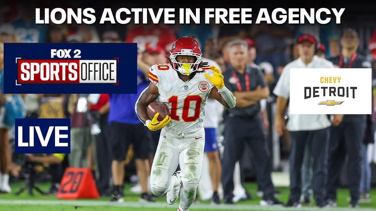 The Lions make moves in free agency, Jeff Riger joins us