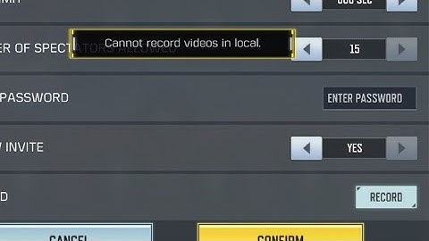 Cannot Record Videos In Local | Problem Solved