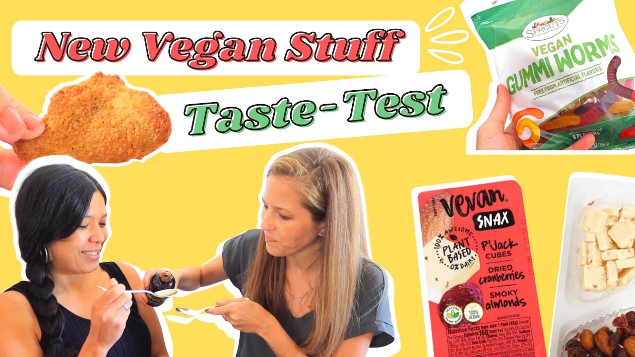 Vegan Taste Test 9 New Vegan Products We've Never Seen Before! YouTube