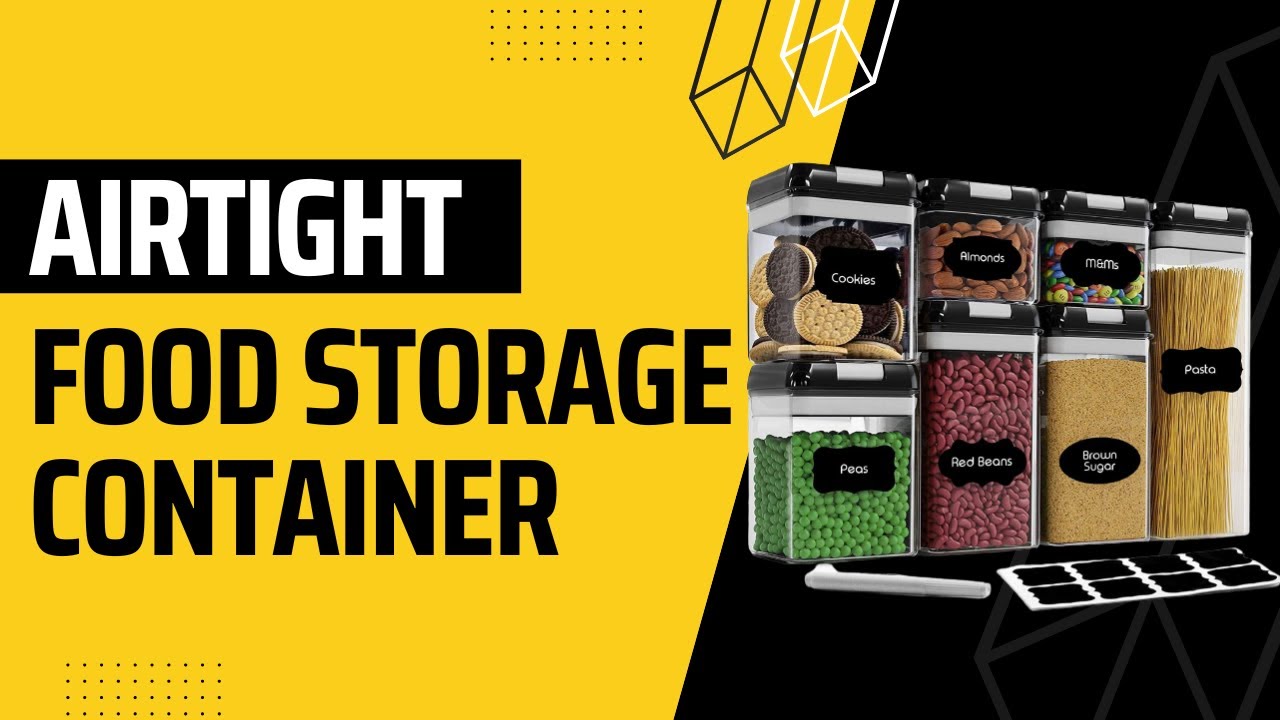Airtight Food Storage Container Set Reviews | Best Gadgets Reviews In 2022