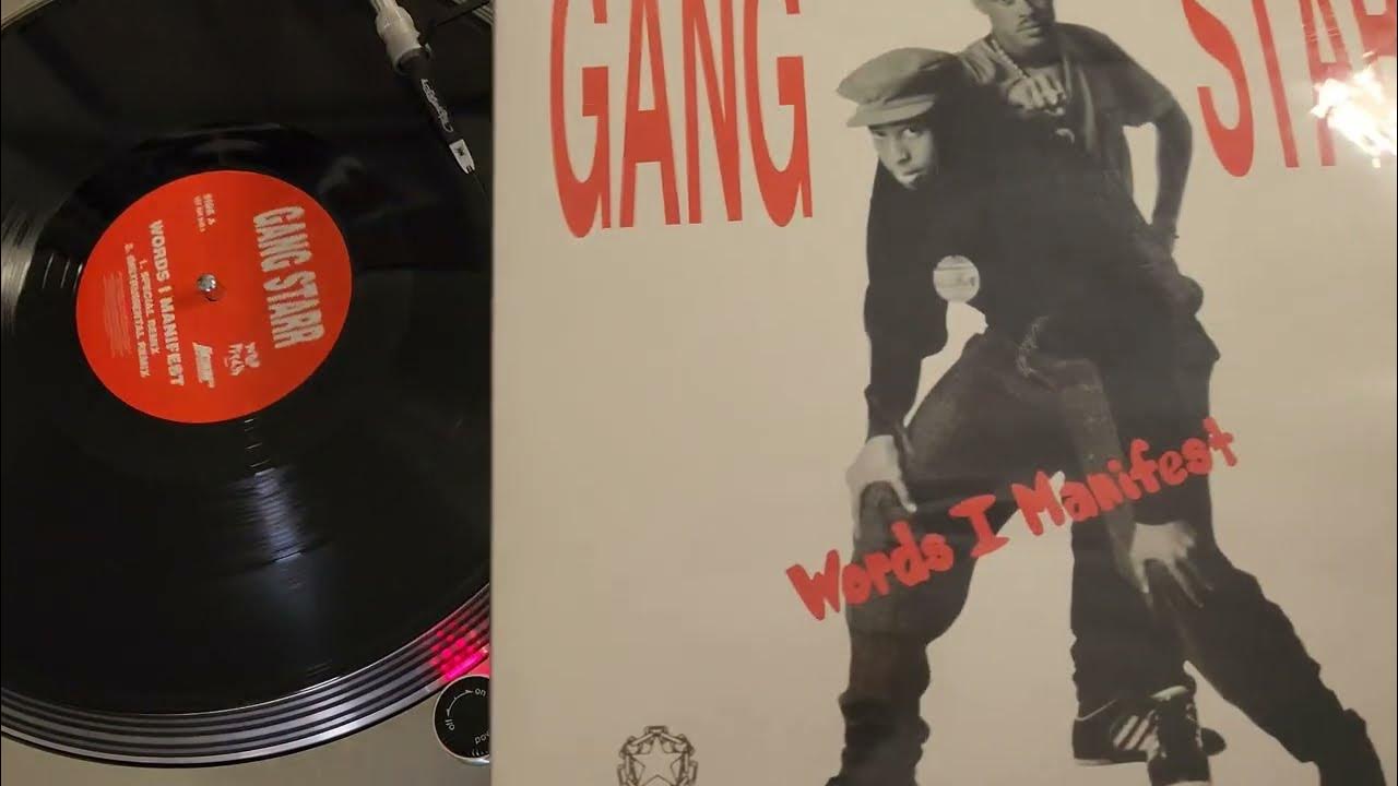 Gang Starr Words I Manifest (Instrumental) Wild Pitch Records 1989
