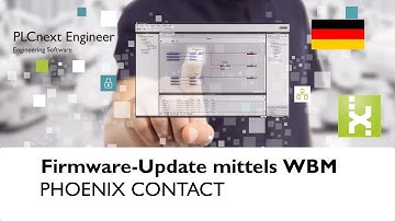 Carry out a firmware update via the Web-based Management | Getting started with PLCnext Engineer