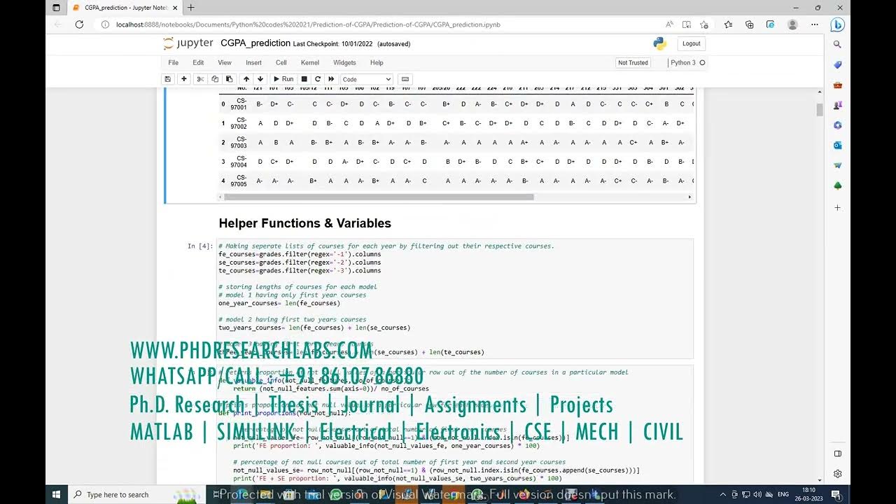 Machine Learning Prediction for Student Academic Performance in Higher ...