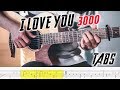 I Love You 3000 Fingerstyle Guitar Tutorial + Tabs ( Stephanie Poetri )