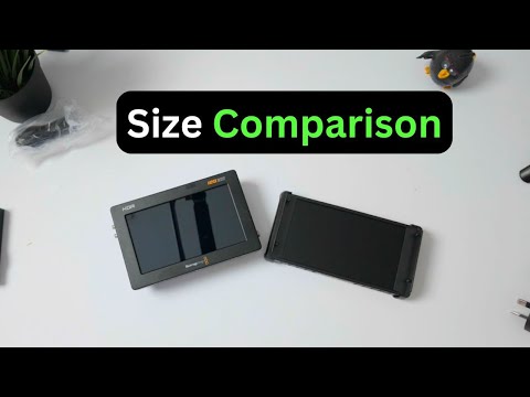 Black Magic Video Assist 5-inch: Size Comparison