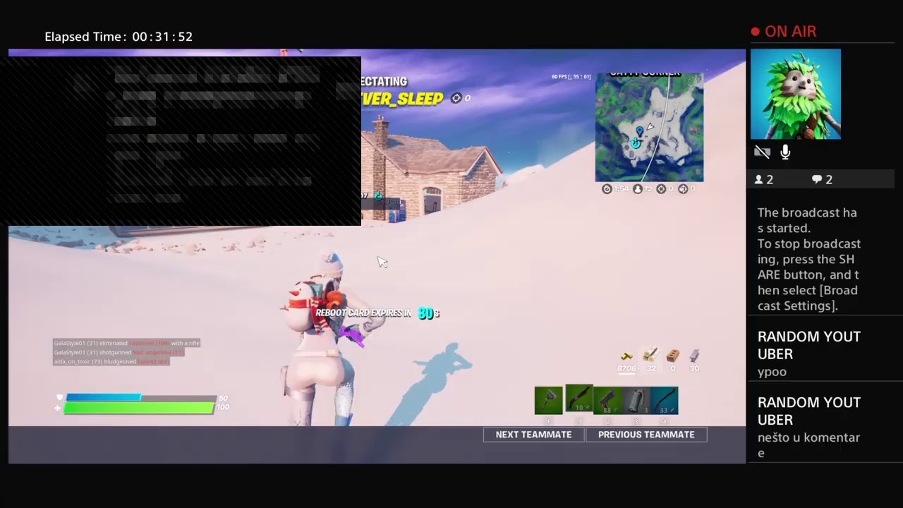 Playing fortnite with Random youtuber - YouTube