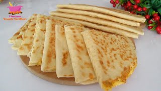 Bu Gözleme Çok Farklı! Sadece YUMURTA İle! Lezzetli ve Kolay