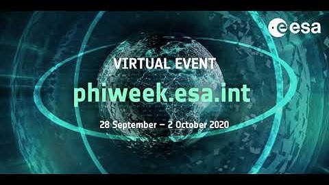 ESA EO Φ-Week 2020 - Virtual event - Intro