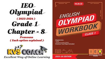 Class 1 ||IEO OLYMPIADS 2025 || Chapter 8 || Pronouns || #olympiads #class1  #ieo #english