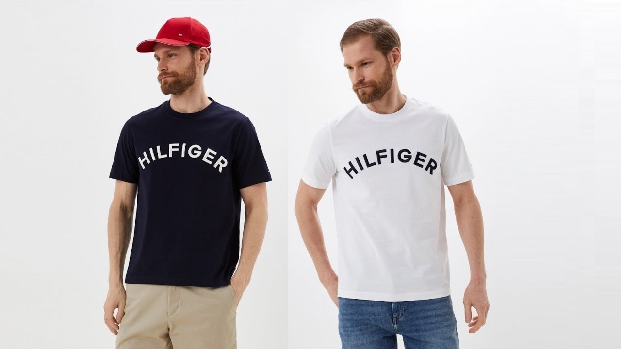 11 Мужские футболки Tommy Hilfiger 2023 Мужская одежда на лето 2023 ...