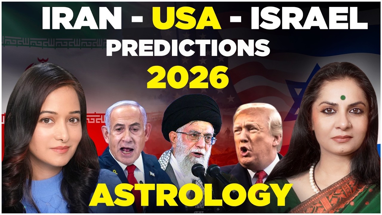 IRAN - USA - ISRAEL 2026 ASTROLOGY PREDICTIONS | Maneeza Ahuja  @Maneezaahuja 
