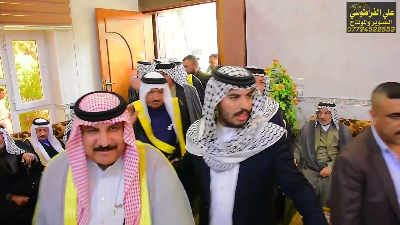 يوم ثالث من فاتحه المرحوم الحاج الشيخ كاظم حسن فياض رئيس عشيره الكطيشات