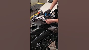 NS 200 MODIFICATION‼️pulsar ns 200 modified wrapping💥motor huber #ns200 #shorts #modified #wrapping