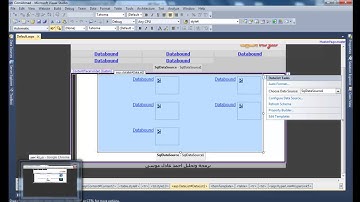 الدرس (17) برمجة وتصميم موقع شركة وهمية بتقنية ASP.NET - الواجهة الرئيسية والقوائم