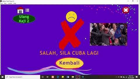 DEMO OF INTERACTIVE MULTIMEDIA COURSEWARE FOR THE SPORTS SCIENCES SUBJECT FORM FOUR