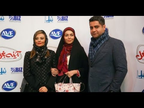 فرزاد فرزین و آزاده نامداری ستاره های فرش قرمز فیلم محمدرضا گلزار