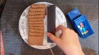 Download lagu ASMR Unboxing some of the most different chocolate and hazelnut flavored biscuits🌰🍫