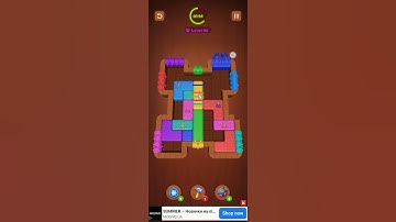 Wood block jam level 98