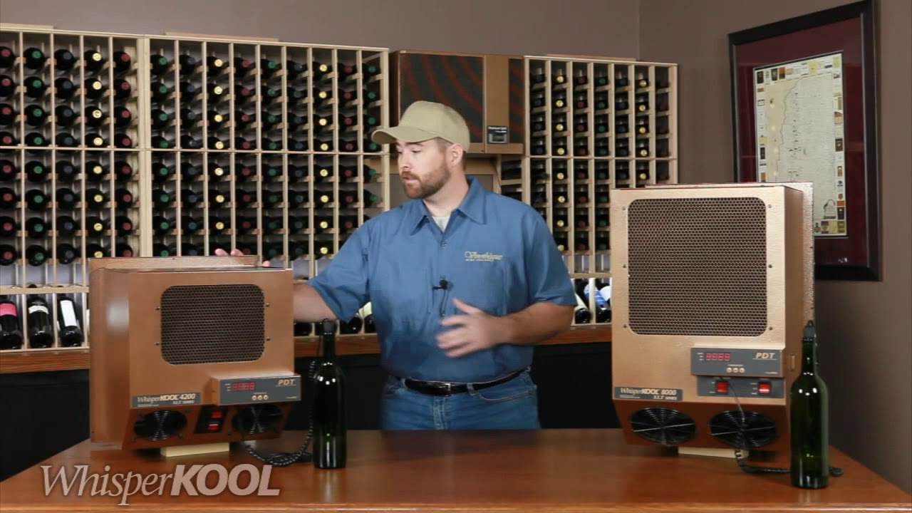 WhisperKOOL XLT Wine Cellar Cooling Units from Wine Coolers Empire