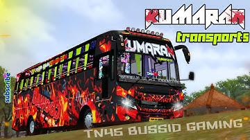 🤩🎀 KUMARAN TOURIST BUS MOD & LIVERY RELEASE DOWNLOAD NOW😍💥#bussimulatorindonesia 