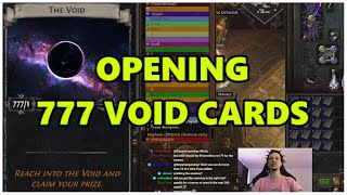 [PoE] Opening 777 Void cards - Stream Highlights #529