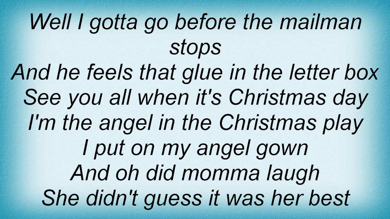 Spike Jones The Angel In The Christmas Play Lyrics Youtube