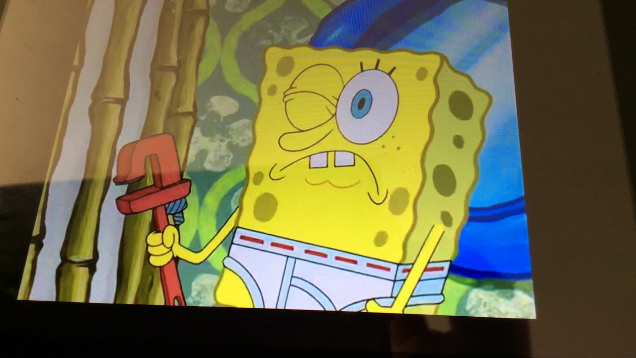 Spongebob Gets A Black Eye Youtube