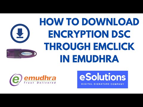 eSolutions - How to Download Encryption Certificate of eMudhra ?