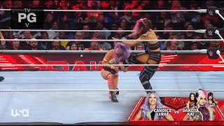 WWE Raw November 28 2022 - WWE Raw 11\/28\/22 Dakota Kai vs. Candice LeRae